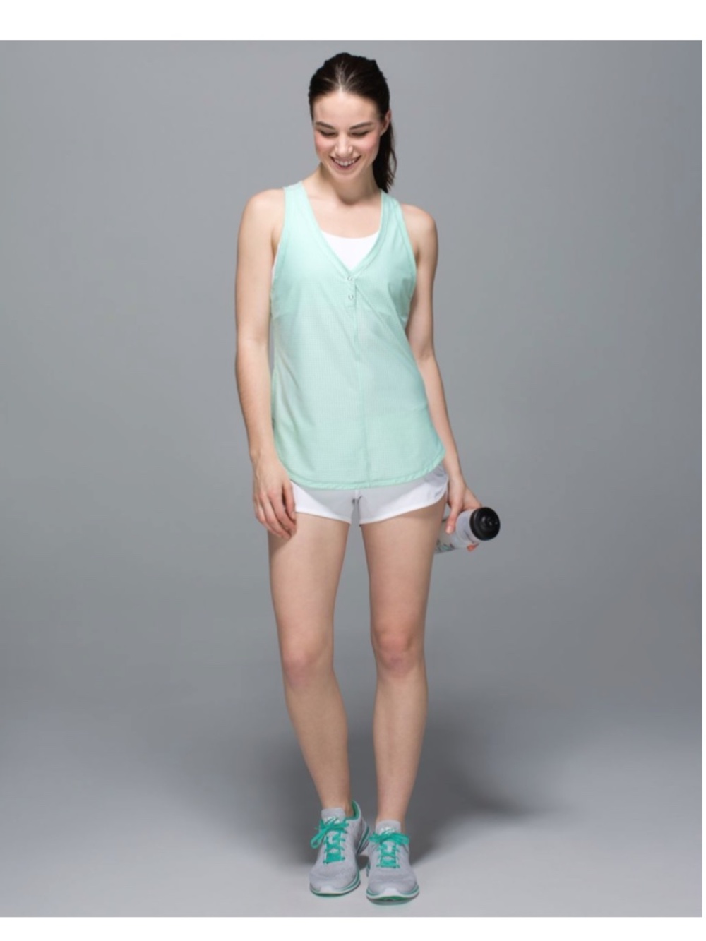 Lululemon Var-City Tank Sz 6 Sea Mist